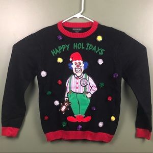 Clown Ugly Christmas Sweater